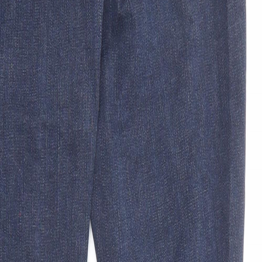 Gap Womens Blue Cotton Skinny Jeans Size 27 in L29 in Regular Zip