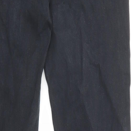 Amazon Mens Black Cotton Straight Jeans Size 32 in L32 in Regular Zip