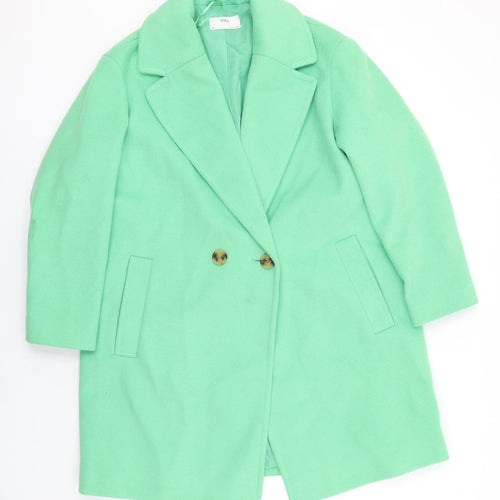 Marks and Spencer Womens Green Jacket Blazer Size 14 Button