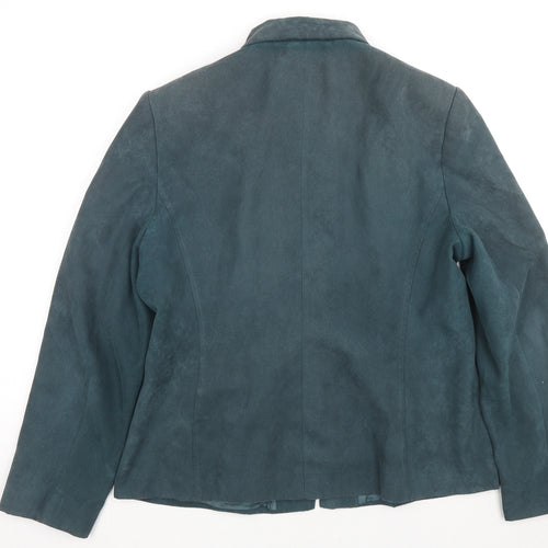 Autonomy Womens Green Jacket Size 16 Zip