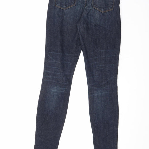 J Brand Womens Blue Cotton Skinny Jeans Size 26 in L29.5 in Regular Zip