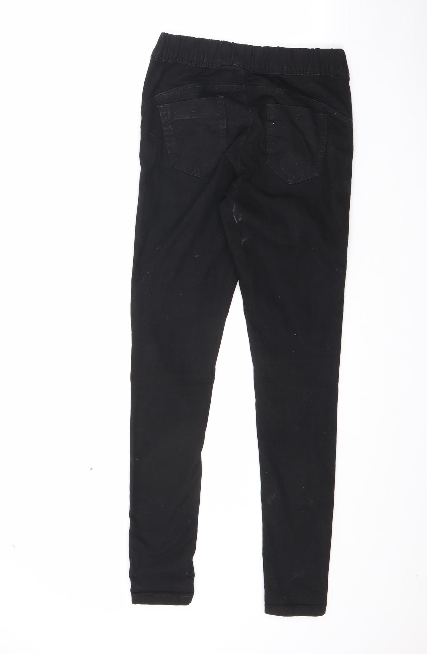 Denim & Co. Womens Black Cotton Jegging Jeans Size 8 L29 in Regular