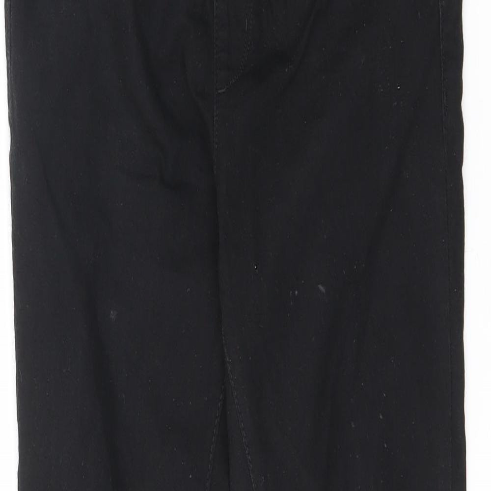 Denim & Co. Womens Black Cotton Jegging Jeans Size 8 L29 in Regular