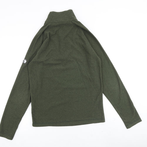 Regatta Mens Green Polyester Henley Sweatshirt Size S