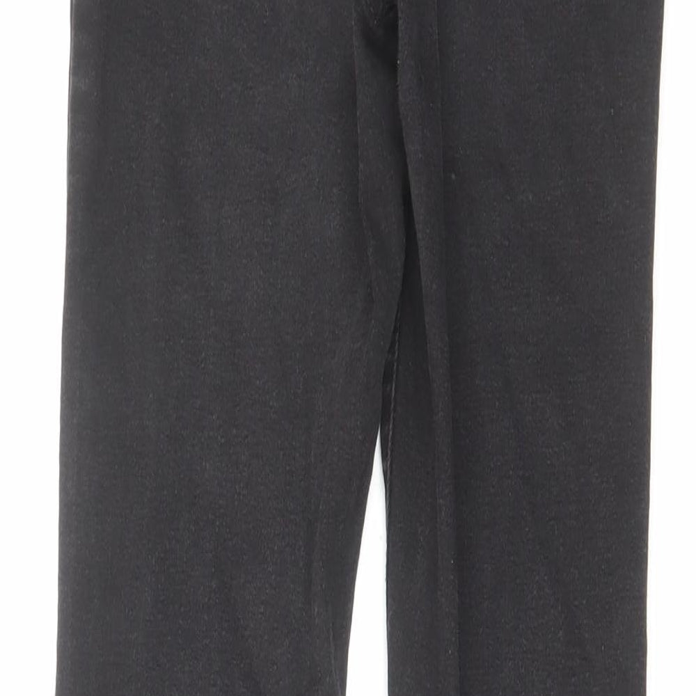 Denim & Co. Womens Grey Cotton Skinny Jeans Size 6 L29 in Regular Zip