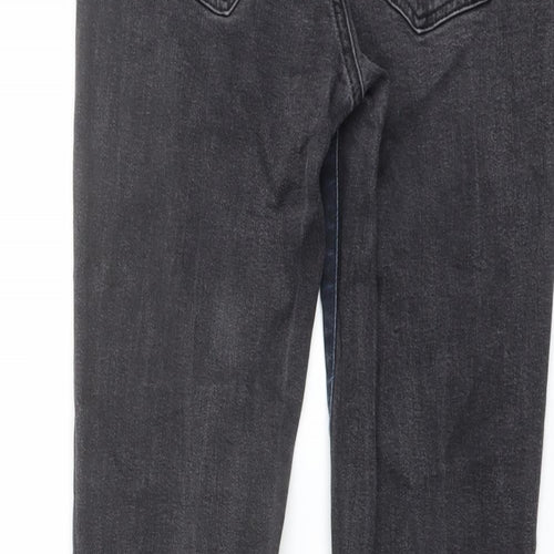 Mint Velvet Womens Blue Cotton Skinny Jeans Size 12 L30 in Regular Button