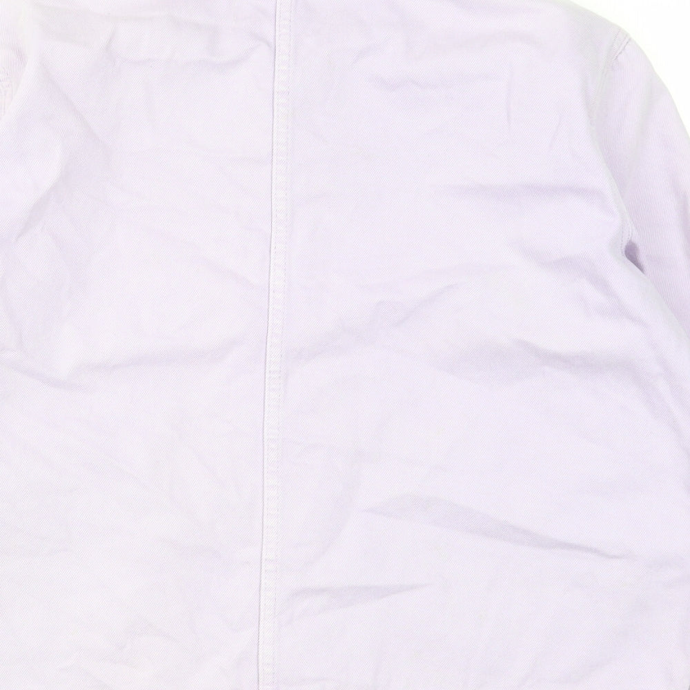 Weekday Womens Purple Jacket Size XS Button