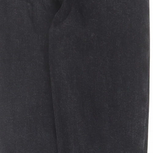 Abercrombie & Fitch Womens Black Cotton Skinny Jeans Size 26 in L29 in Regular Zip