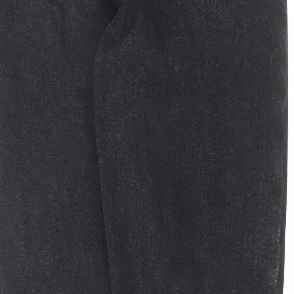 Abercrombie & Fitch Womens Black Cotton Skinny Jeans Size 26 in L29 in Regular Zip