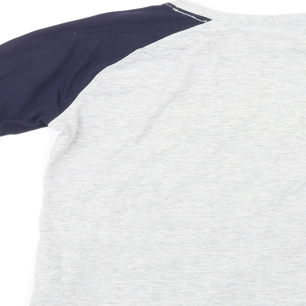 Mountain Warehouse Boys Multicoloured Cotton Basic T-Shirt Size 11-12 Years Round Neck Pullover - Dinosaur