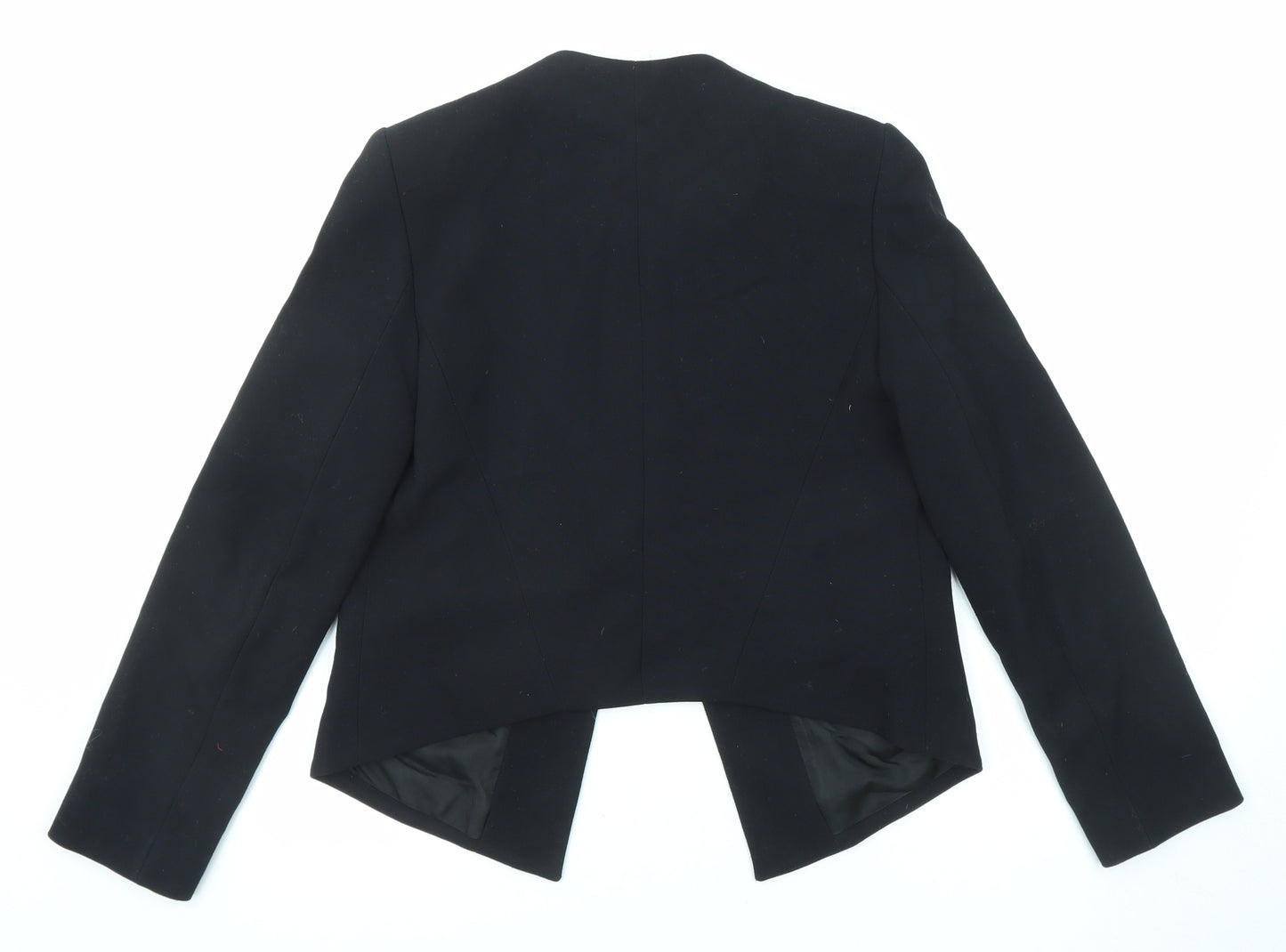 Topshop Womens Black Jacket Blazer Size 12