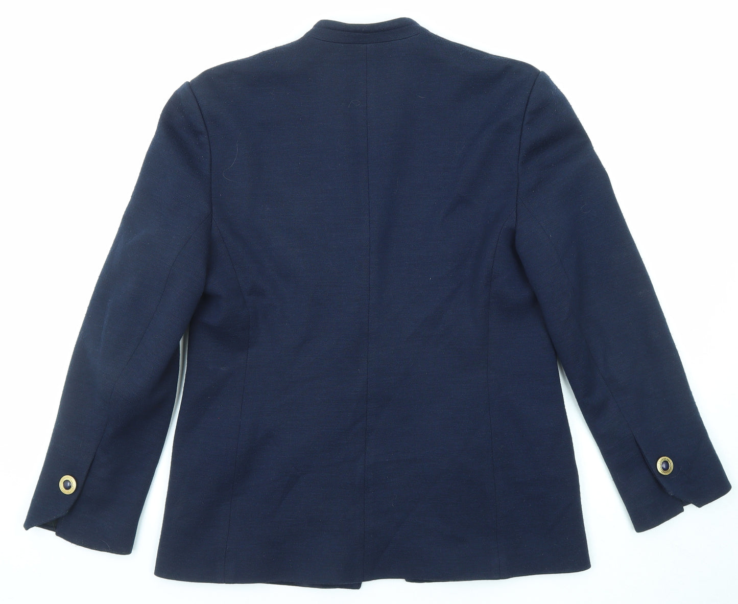 Eastex Womens Blue Jacket Blazer Size 10 Button