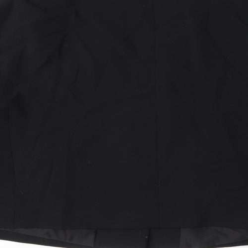 Marks and Spencer Womens Black Polyester Jacket Blazer Size 22