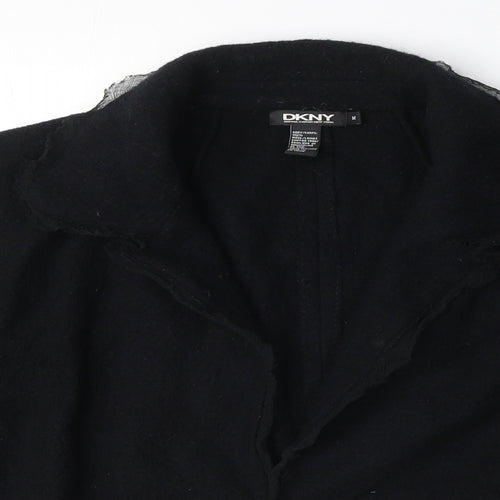 DKNY Womens Black Jacket Blazer Size M