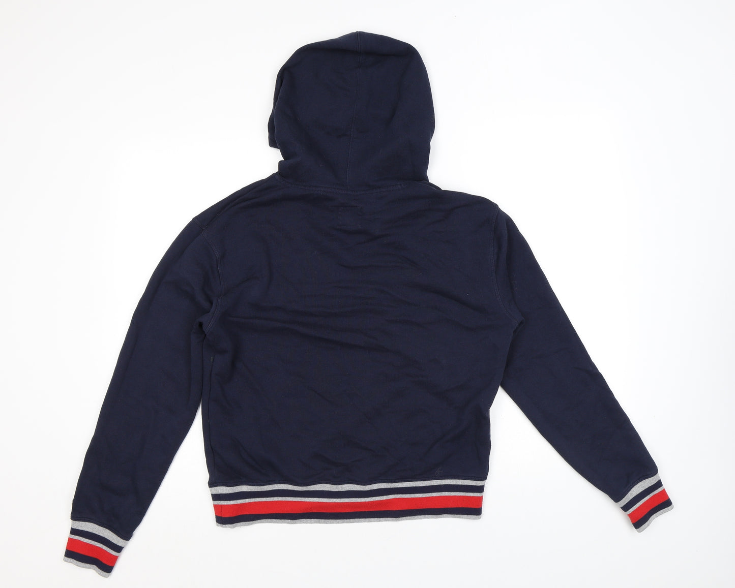 Champion Mens Blue Cotton Pullover Hoodie Size M