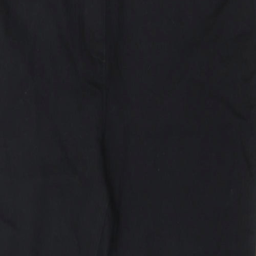 NEXT Womens Black Herringbone Cotton Jegging Jeans Size 20 L28 in Regular Zip