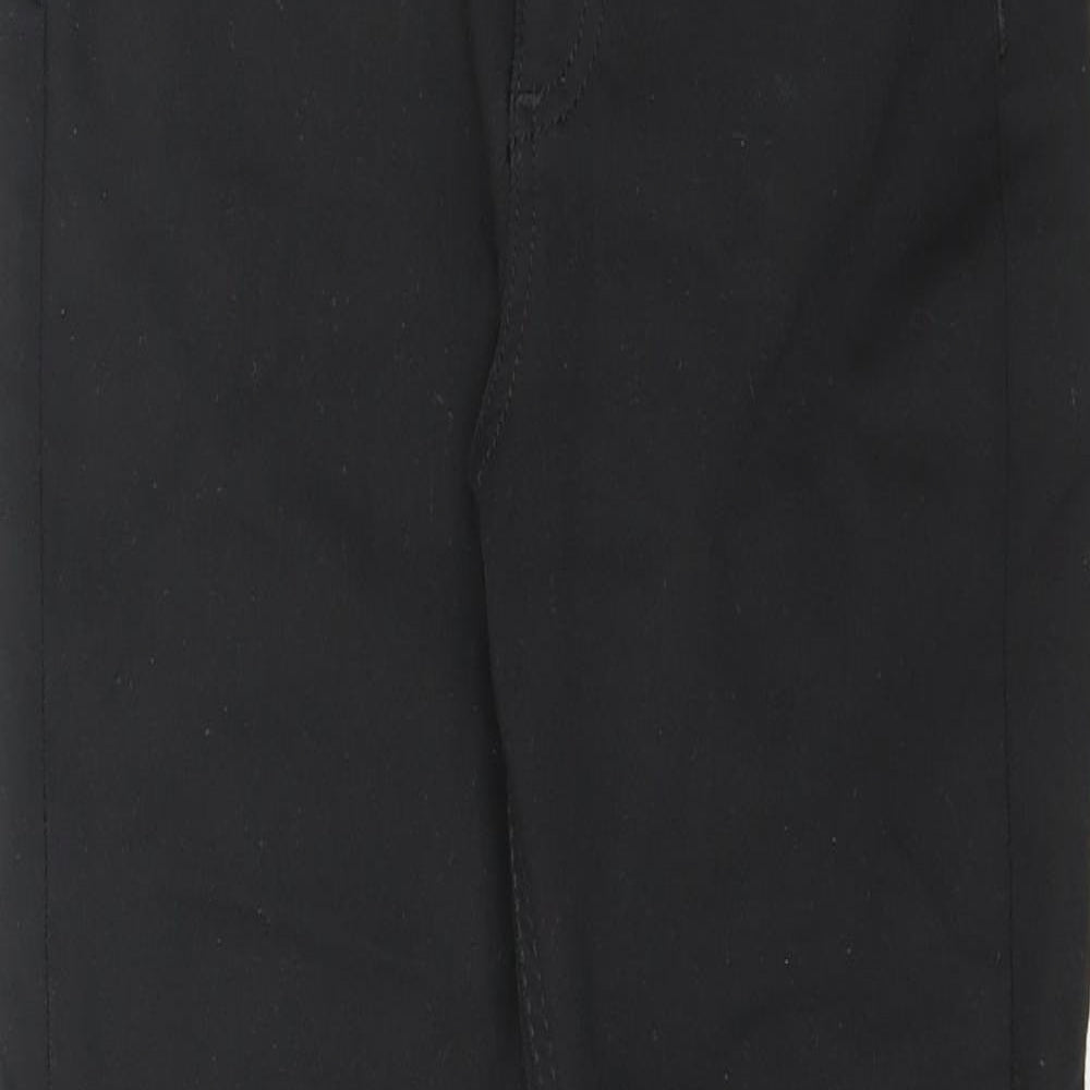 Marks and Spencer Womens Black Polyester Skinny Jeans Size 10 L24.5 in Regular Zip