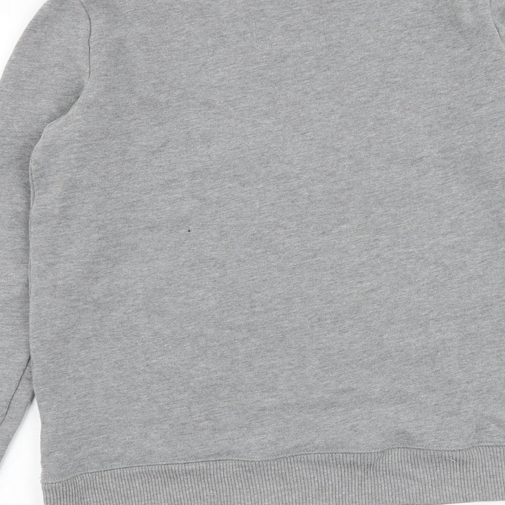 Hollister Womens Grey Cotton Pullover Sweatshirt Size XS Pullover