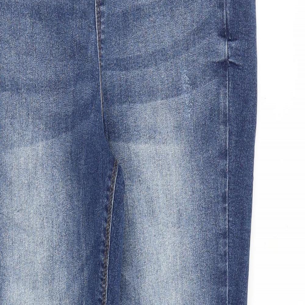 Love Yours Womens Blue Cotton Jegging Jeans Size 16 L28 in Regular