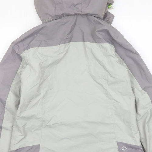 Regatta Womens Grey Jacket Size 8 Zip