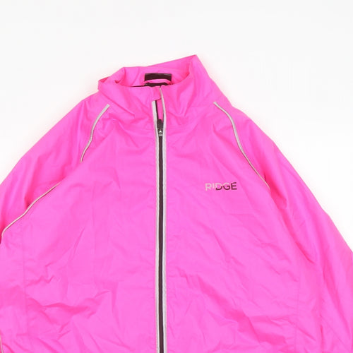 Ridge Womens Pink Jacket Size S Zip