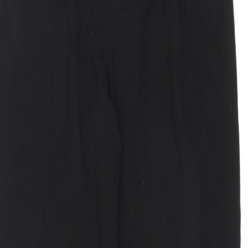 Stradivarius Womens Black Polyester Dress Pants Trousers Size S L25 in Regular