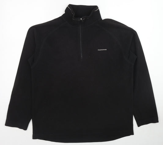 Craghoppers Mens Black Polyester Pullover Sweatshirt Size M