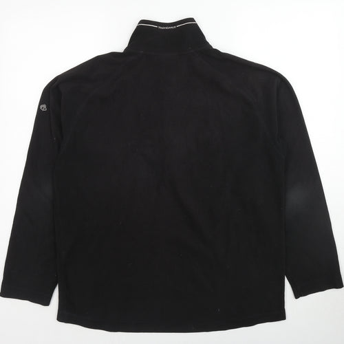 Craghoppers Mens Black Polyester Pullover Sweatshirt Size M