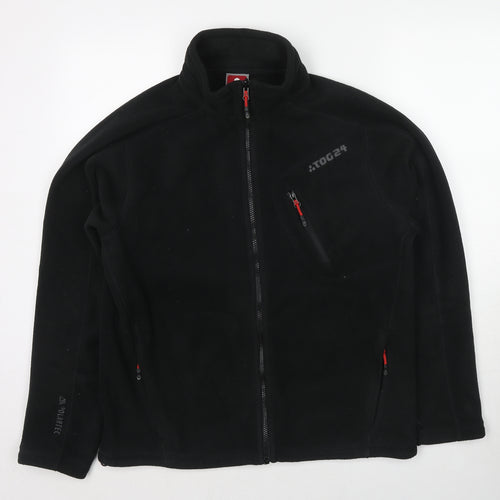 TOG24 Mens Black Jacket Coat Size M Zip