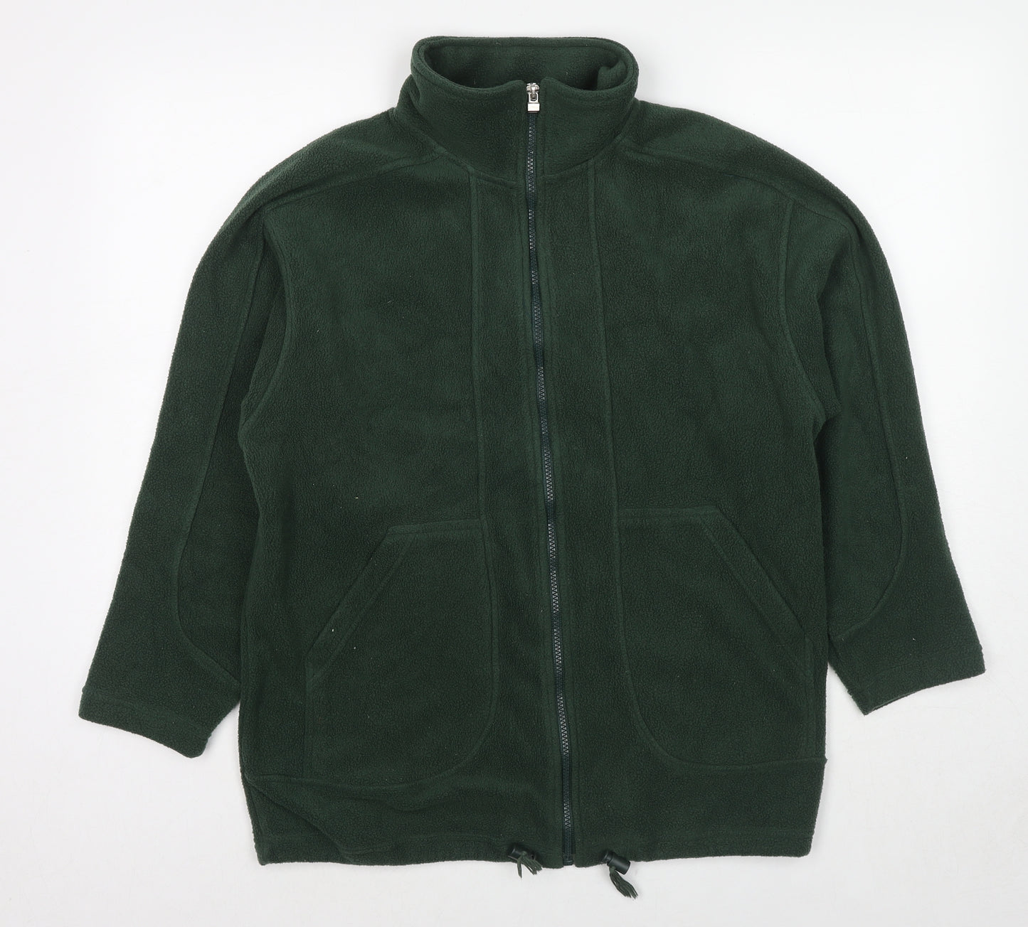 Fabrizio Womens Green Jacket Size S Zip - Size S/M