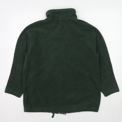 Fabrizio Womens Green Jacket Size S Zip - Size S/M