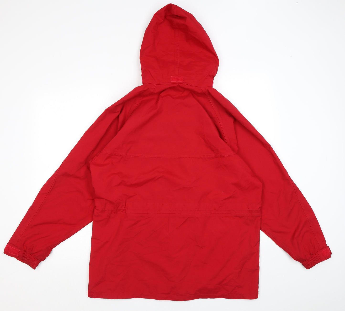Regatta Womens Red Rain Coat Coat Size 12 Zip