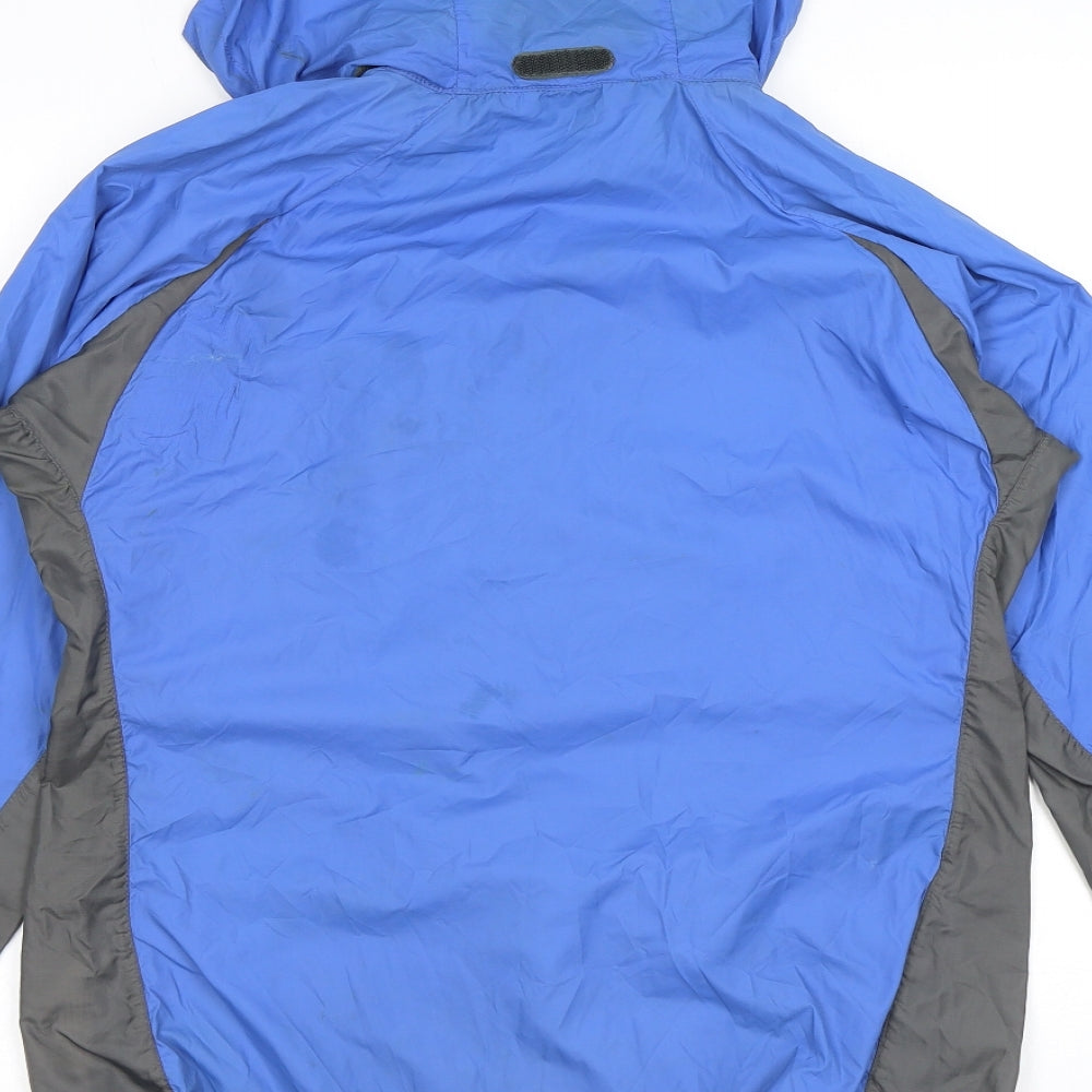 Montane Womens Blue Jacket Size 12 Zip