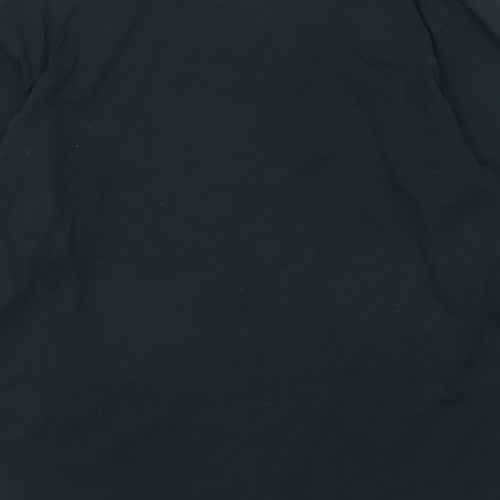 Weekend Offender Mens Black Cotton Pullover Sweatshirt Size M