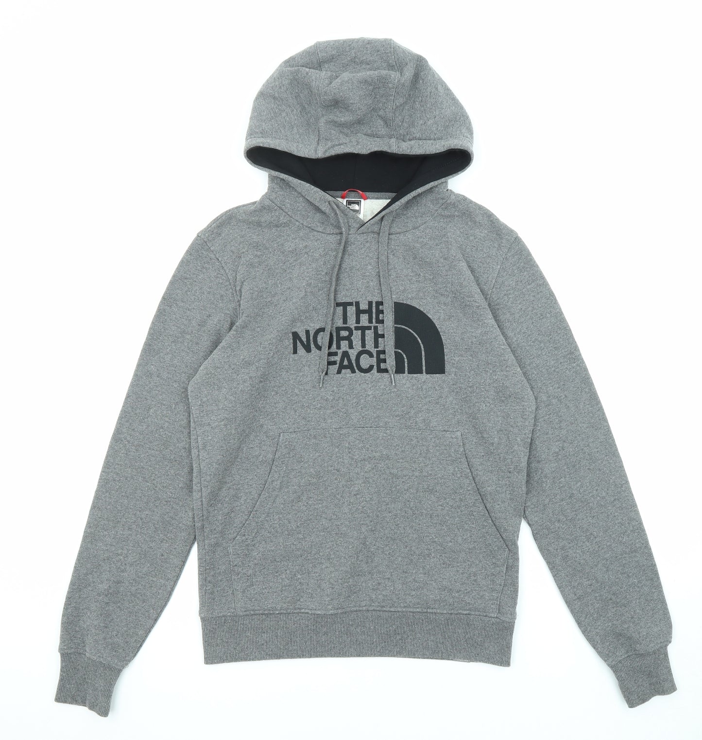 The North Face Mens Grey Cotton Pullover Hoodie Size S