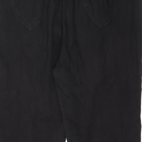 Dorothy Perkins Womens Black Cotton Jegging Jeans Size 14 L21 in Regular