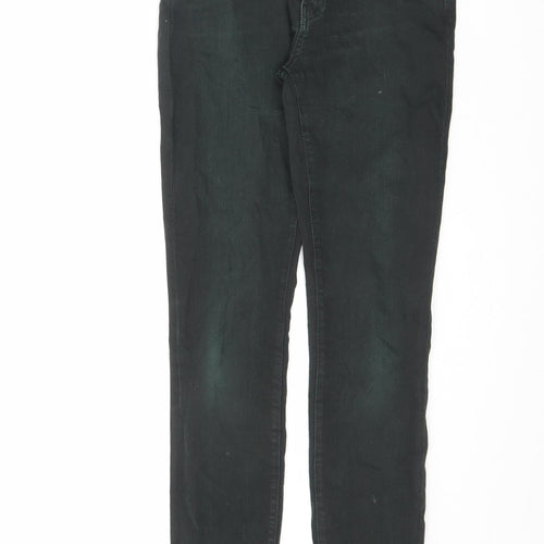 Koral Womens Black Cotton Skinny Jeans Size 27 in L31 in Regular Zip