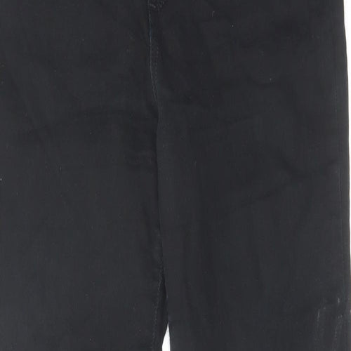 Gap Mens Black Cotton Skinny Jeans Size 32 in L28 in Regular Zip