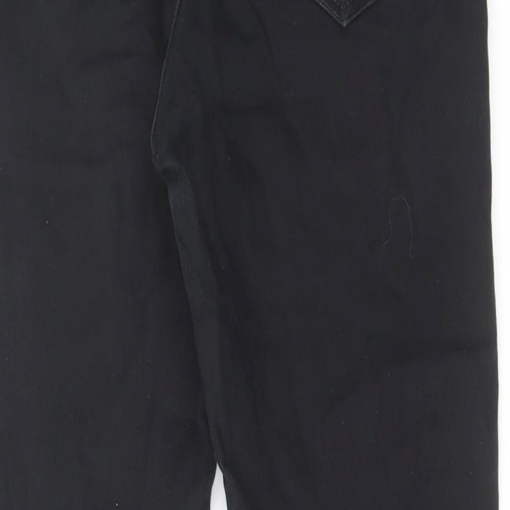 Gap Mens Black Cotton Skinny Jeans Size 32 in L28 in Regular Zip