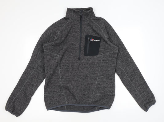 Berghaus Mens Grey Polyester Pullover Sweatshirt Size S
