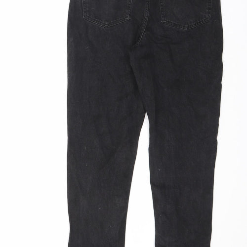 Denim & Co. Womens Black Cotton Skinny Jeans Size 8 L27 in Regular Zip