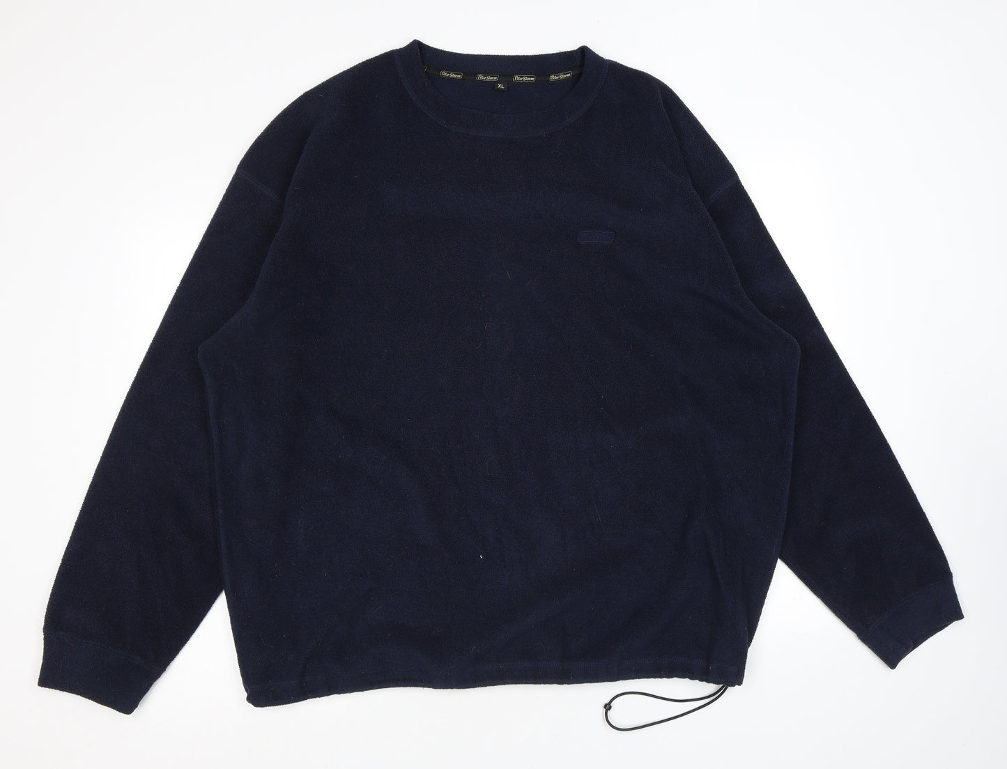 Peter Storm Mens Blue Polyester Pullover Sweatshirt Size XL - Drawstring