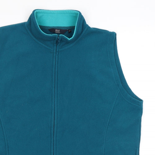 EWM Womens Blue Gilet Jacket Size XL Zip