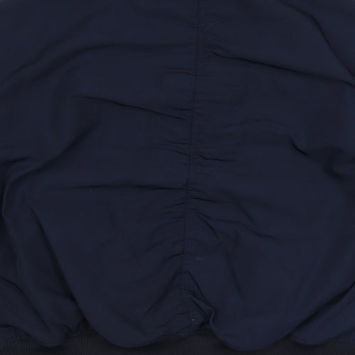 Marks and Spencer Womens Blue Bomber Jacket Jacket Size 12 Zip
