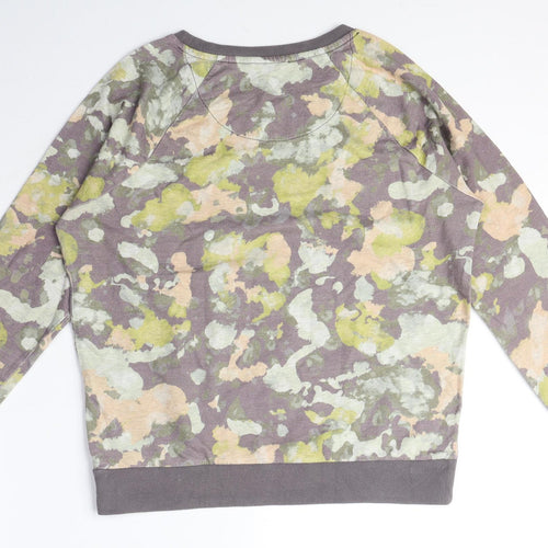 NEXT Womens Multicoloured Geometric 100% Cotton Pullover Sweatshirt Size M Pullover