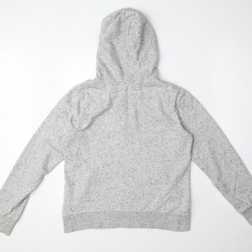 Divided by H&M Womens Grey Cotton Full Zip Hoodie Size S Zip