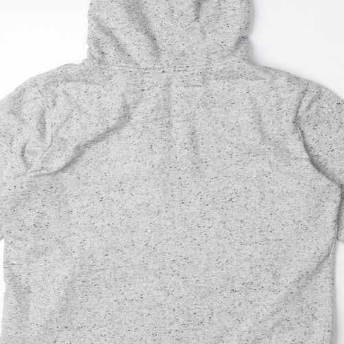 Divided by H&M Womens Grey Cotton Full Zip Hoodie Size S Zip