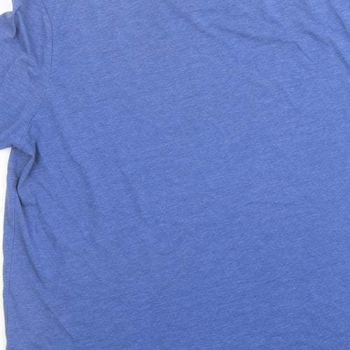 Jack Wills Mens Blue Cotton T-Shirt Size XL Crew Neck
