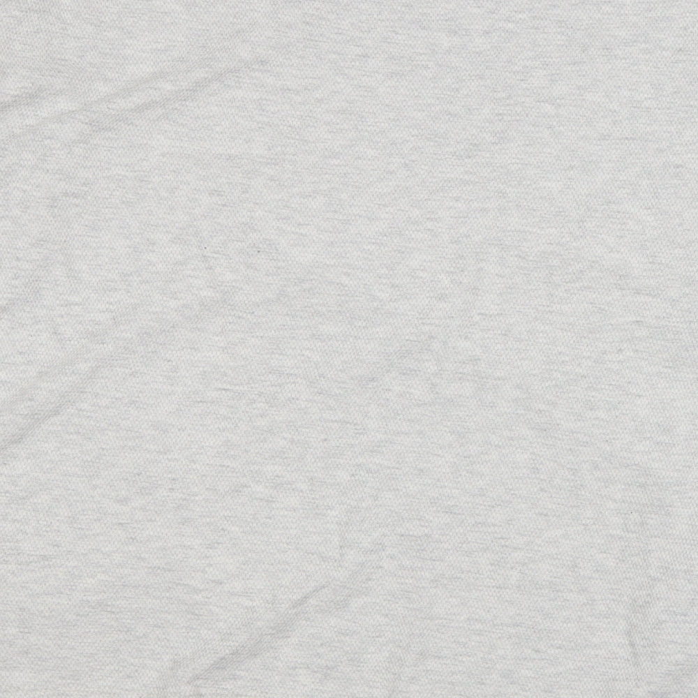 Skunkfunk Womens Grey Cotton Basic T-Shirt Size XL Boat Neck