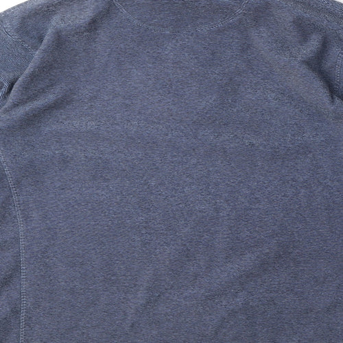 Mountain Warehouse Womens Blue Polyester Pullover Sweatshirt Size 12 Zip - 1/4 Zip